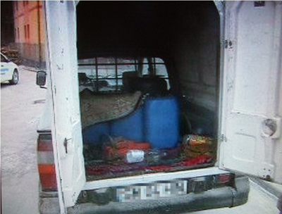 Alcool confiscat din masina unui satmarean