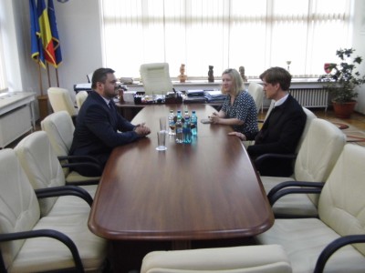 Zamfir Ciceu a primit vizita unei delegaţii a Ambasadei SUA