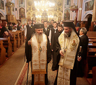 Î.P.S. Mitropolit  Andrei şi P.S. Iustin Sigheteanul au oficiat slujba înmormântării preotului Avram Alexandru