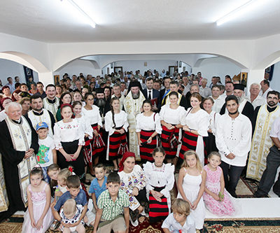 P.S. Iustin Sigheteanul a sfințit demisolul bisericii din Rus