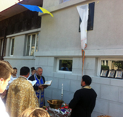 A fost inaugurat Liceul „Mihai Eminescu” din Slatina (Ucraina)
