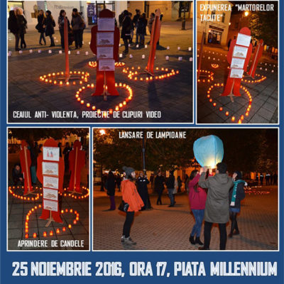 ”Seara de veghe- Ceaiul anti-violență” – vineri, în Baia Mare