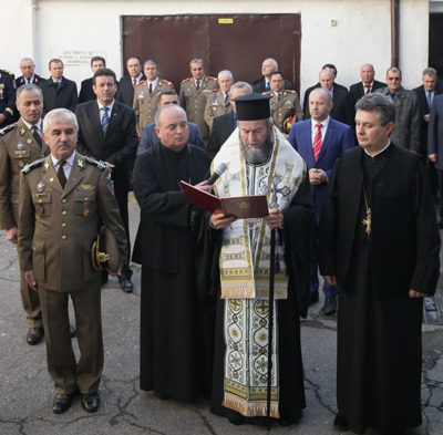 Ceremonial religios la trecerea în rezervă a comandantului Centrului Militar
