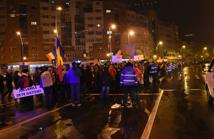 Jandarmeria Maramureş: Mulțumim protestatarilor!