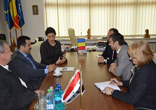 Consul sirian primit de autoritățile județului