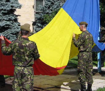 Ceremonie publică de Ziua Drapelului Național