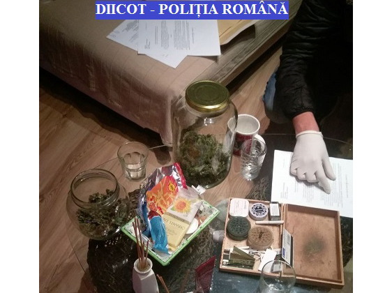 Trafic de droguri în Maramureș. 4,5 kg de canabis ridicat de DIICOT