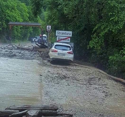 Pagube semnificative produse de inundații în Maramureș