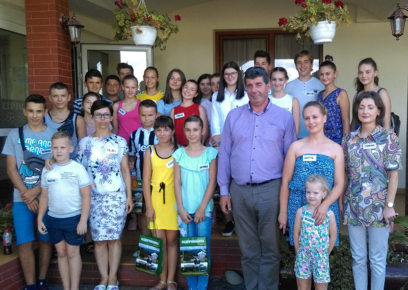 Elevi din Ucraina, în tabără la Șomcuta Mare