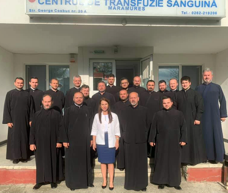 Preoții din Chioar – donatori la Centrul de Transfuzie