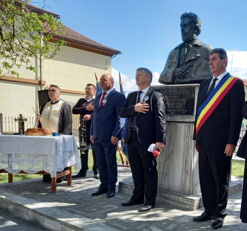 Comemorarea eroului I. Buteanu, la Șomcuta Mare
